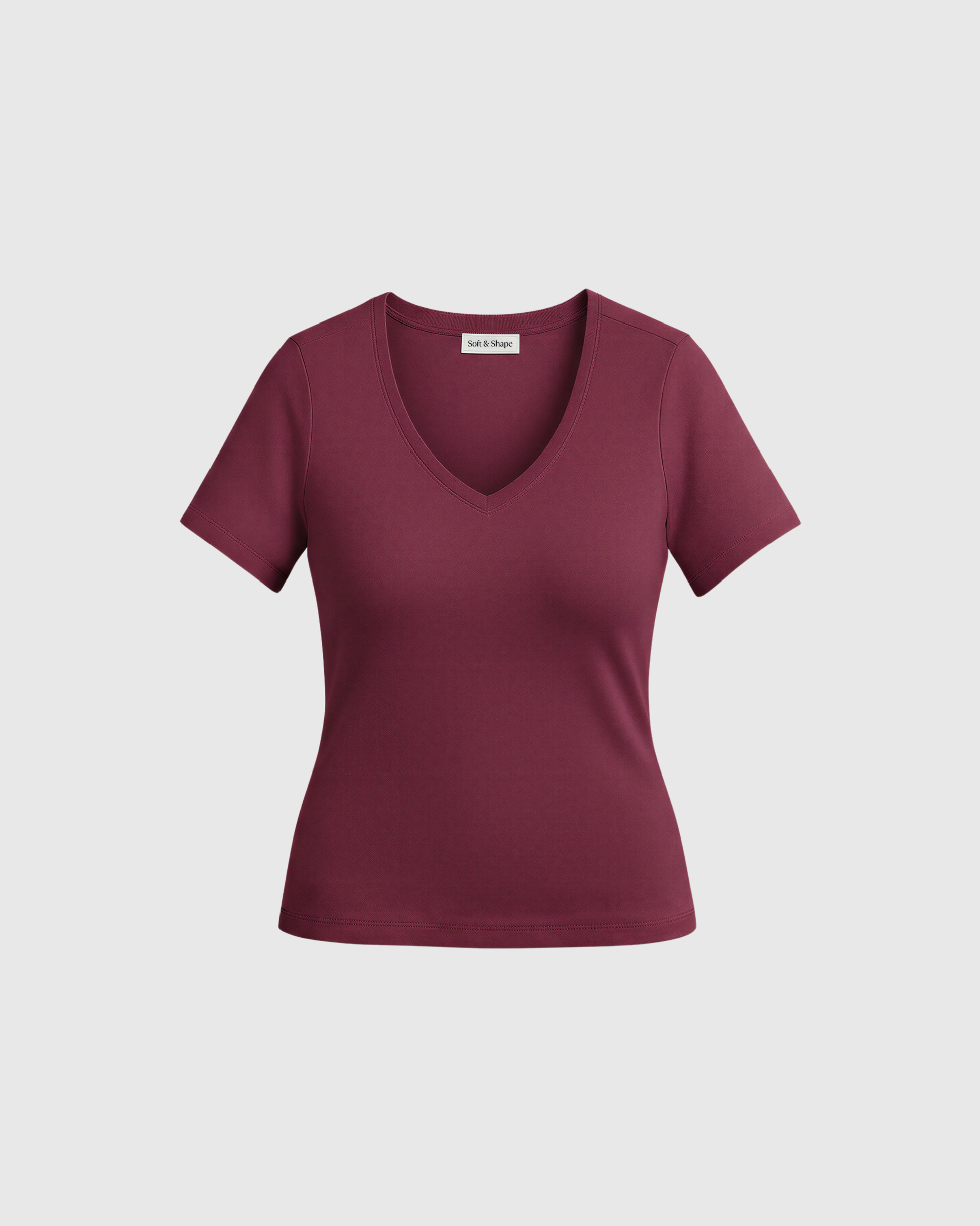 The Signature Shaping Tee (V-Neck)