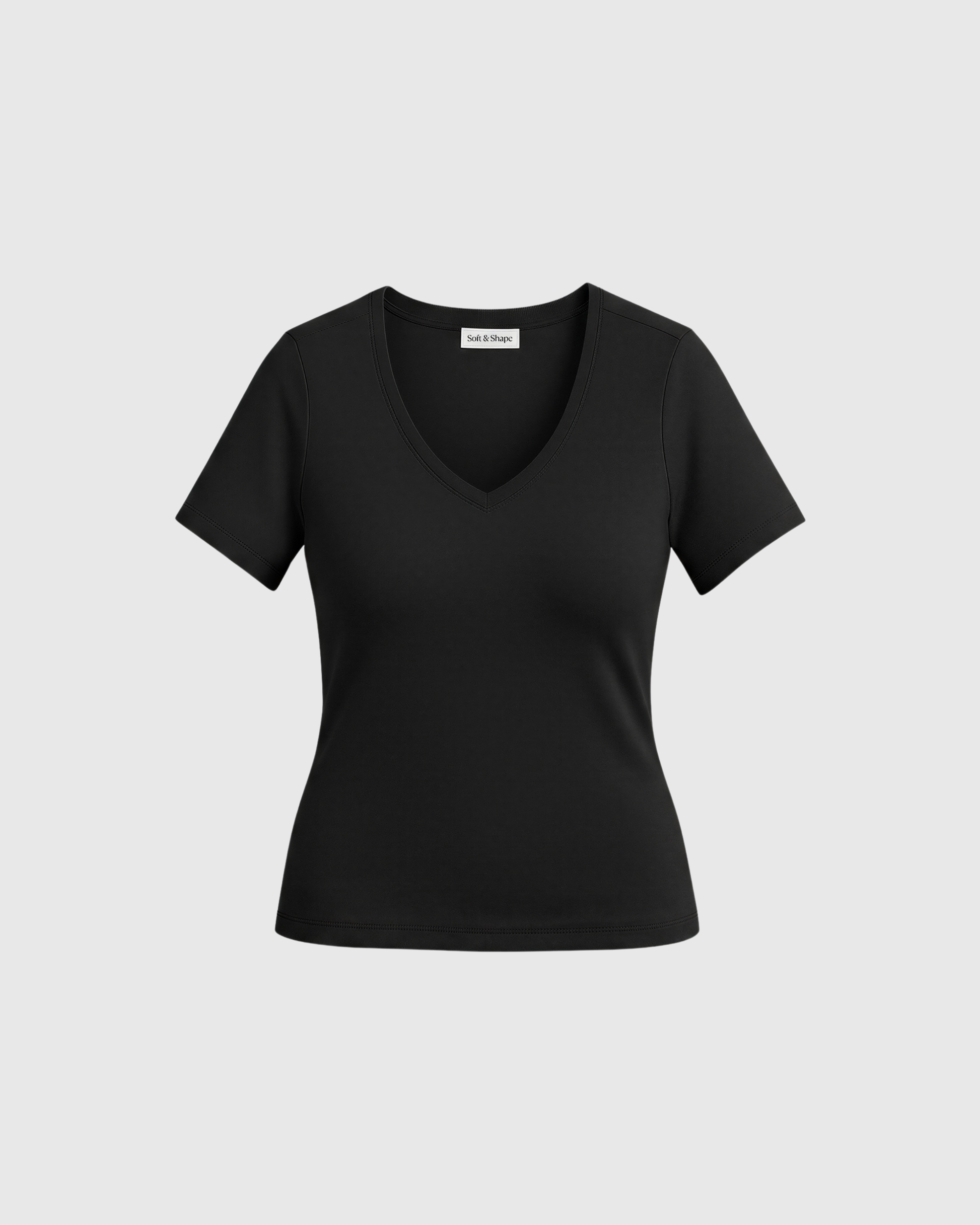 The Signature Shaping Tee (V-Neck)