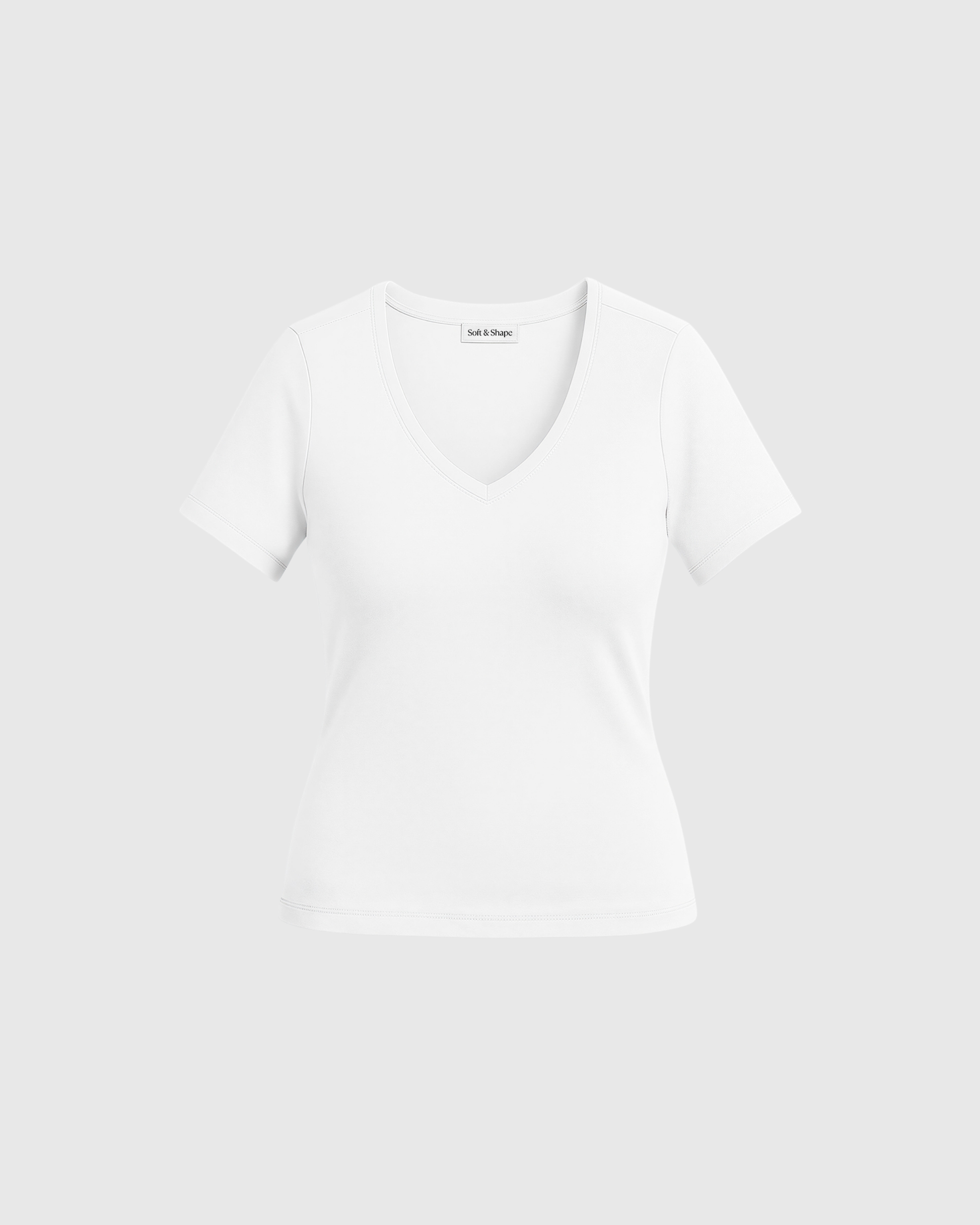 The Signature Shaping Tee (V-Neck)