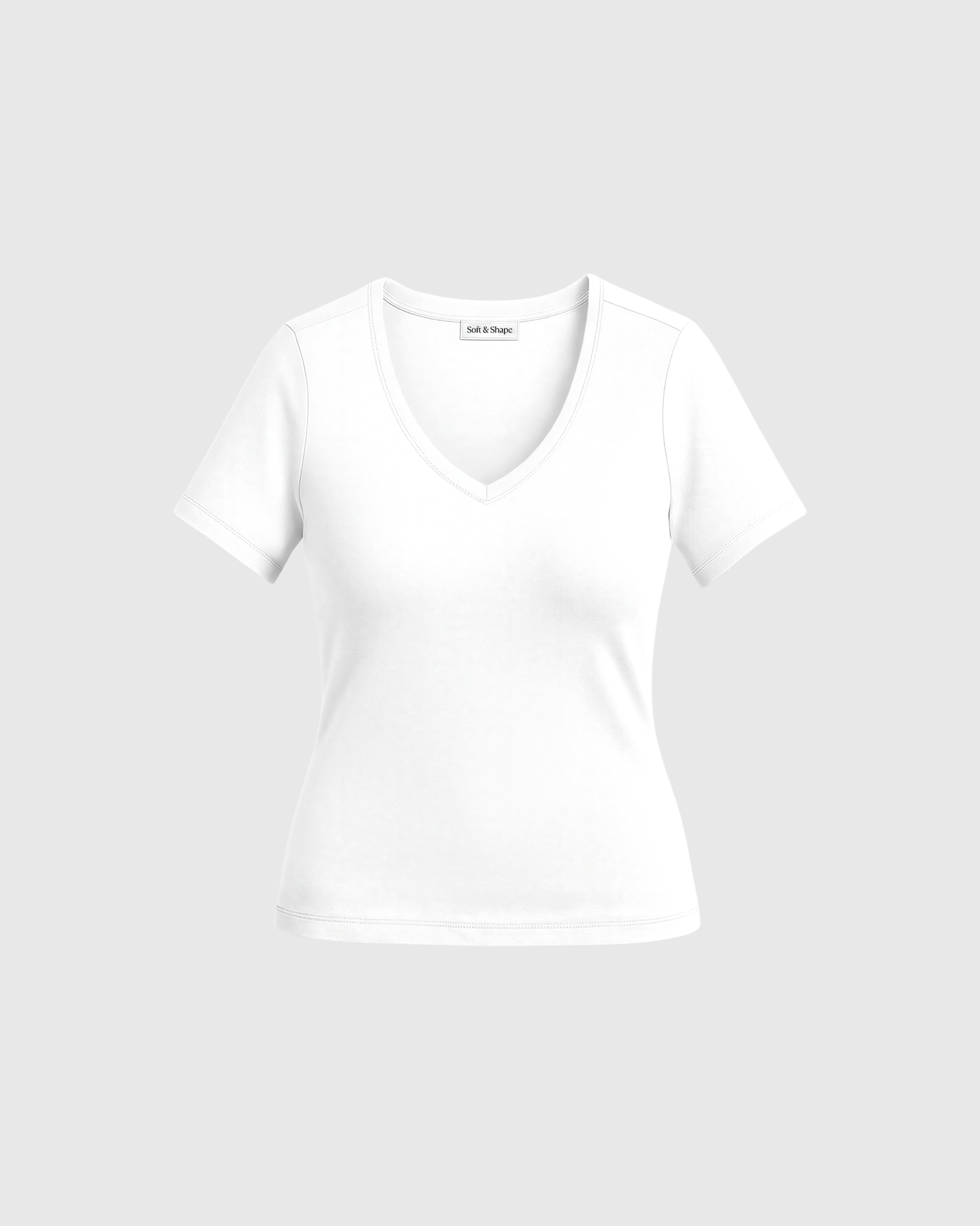 The Signature Shaping Tee (V-Neck)