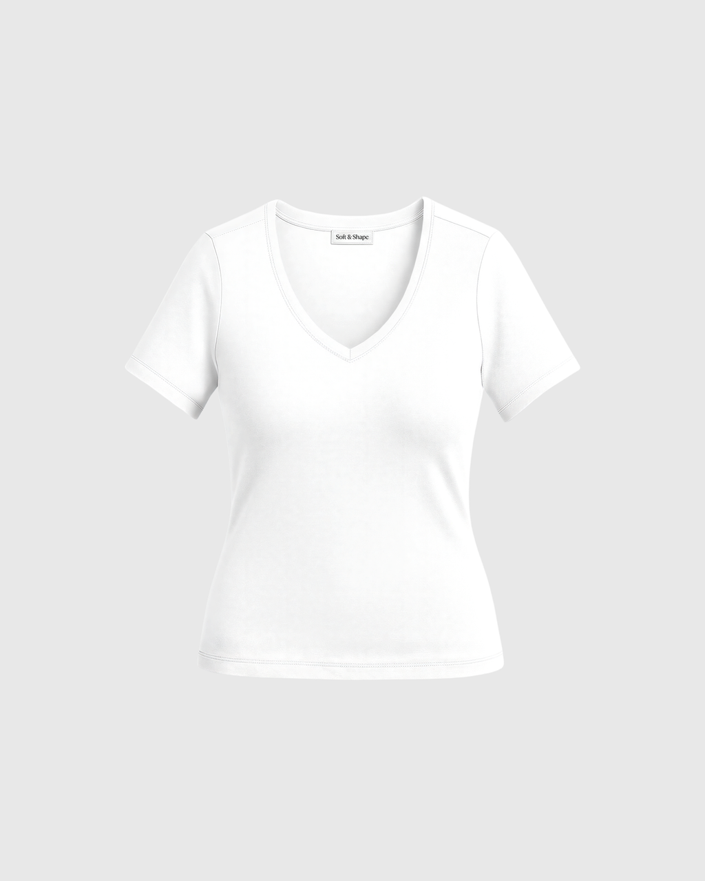 The Signature Shaping Tee (V-Neck)